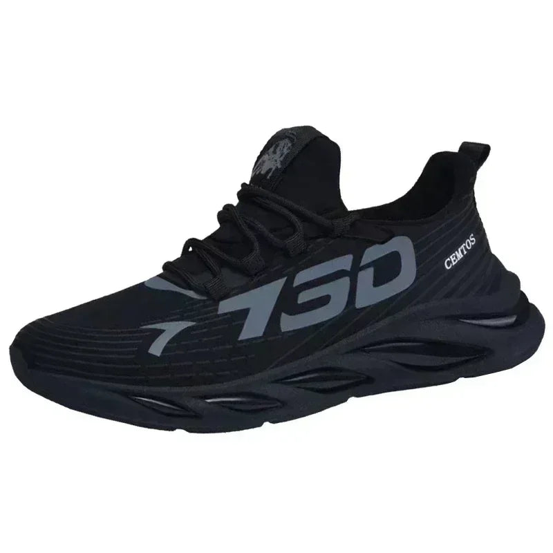 Men's shoes new summer breathable network surface tide brand sports leisure running light network red boom fashion shoes