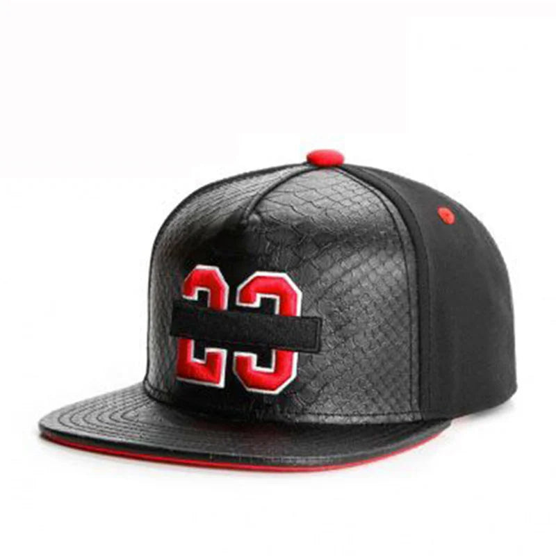 Cappellino da baseball in pelle del marchio Fashio per uomo e donna, stile HipHop, cappellino Snapback Knight, K-pop, per adulti, casual, da esterno, di design, Gorras Hombre