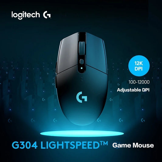 Logitech G304 Wireless Mouse LIGHTSPEED 12000 DPI Gaming Mouse 6-Button