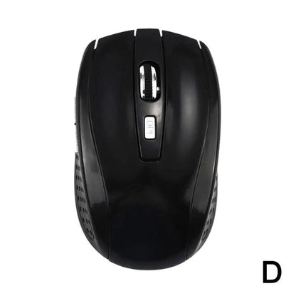 2.4GHz Wireless Mouse with USB Receiver, Ergonomic Optical Wireless Mouse, 6-Button Wireless Mouse for PC, Laptop & Computer