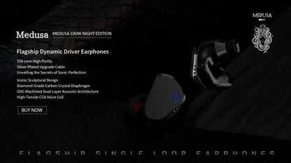 CVJ Assassin Hybrid Gaming Earphones 1DD+1BA Vibration Driver Wired HiFi Headphones with Mic, Type-C & 3.5mm In-Ear Gaming Earphones for E-Sports