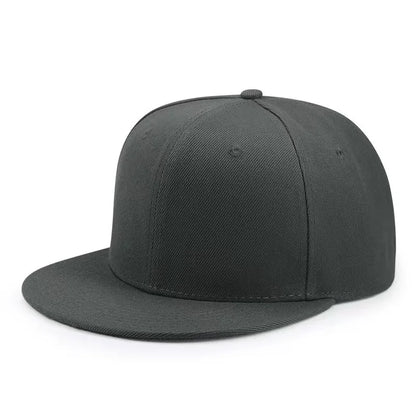 Cappellino da baseball a visiera piatta con logo personalizzato stampato o ricamato, cappellino unisex da esterno, cappellino hip hop "Dad Hat", gorras da uomo, cappellino street snapback
