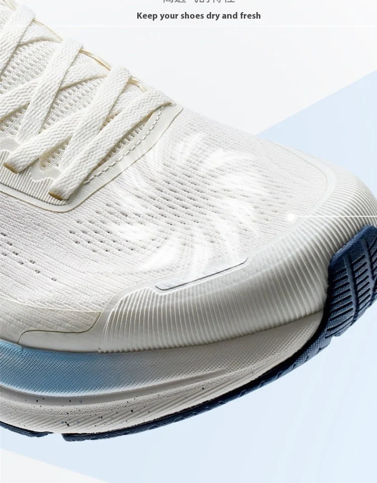 Xtep QINGYUN LITE Running Shoes For Men 2025 Spring Cushioning Wear-Resistant Lightweight Comfortable Sneakers 975219110056