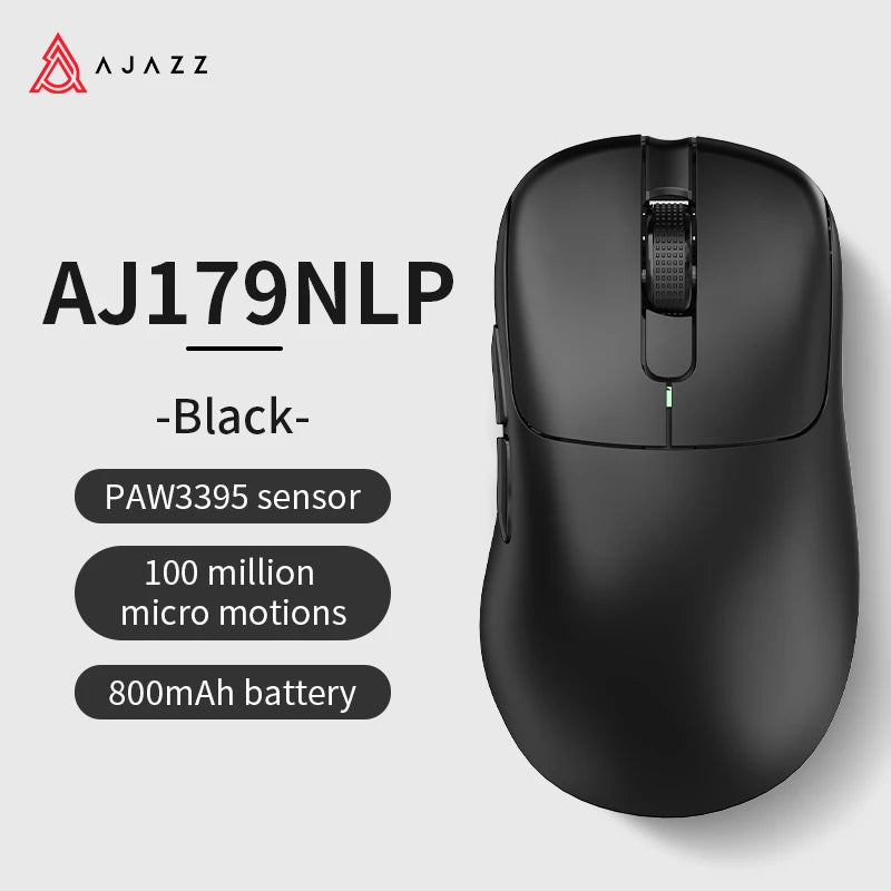 AJAZZ AJ179 NL trådlös mus Star Flash-version 3 lägen låg latens lång batteritid lätt anpassad kontors- och gamingmus