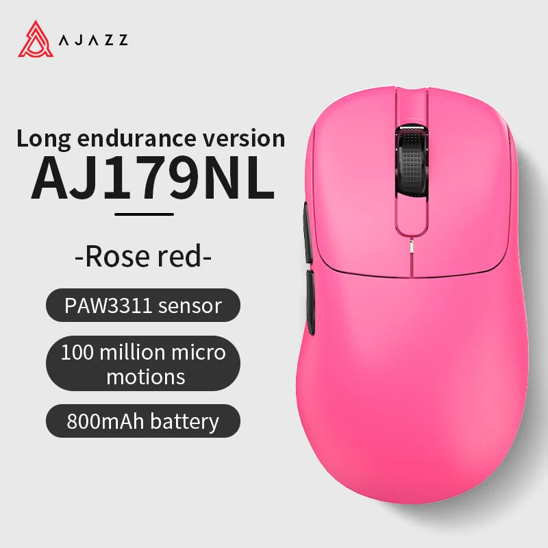AJAZZ AJ179 NL trådlös mus Star Flash-version 3 lägen låg latens lång batteritid lätt anpassad kontors- och gamingmus