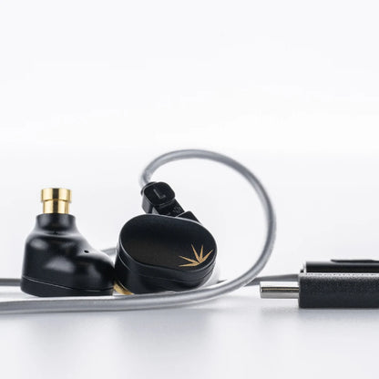 MOONDROP Chu II DSP Type-C Wired Earphones with Microphone, 10mm Dynamic Driver HiFi In-Ear Monitors, High-Performance IEM Earbuds