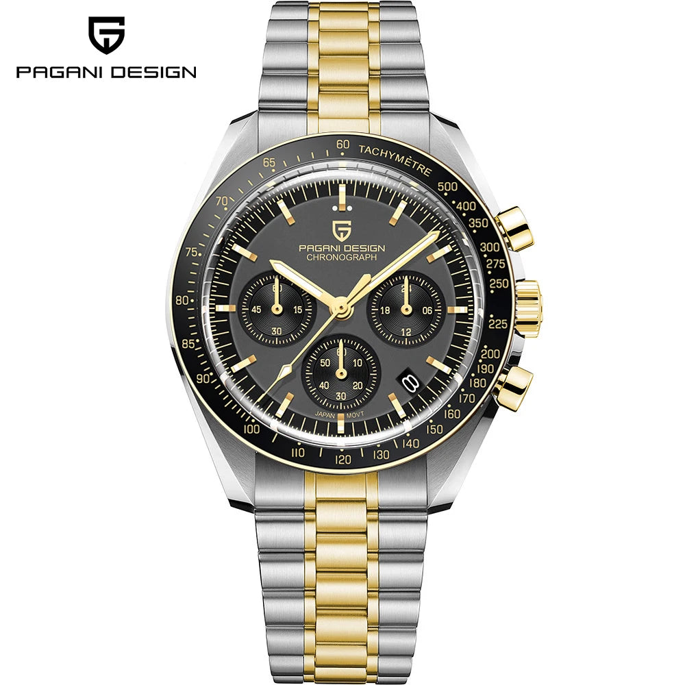 2026 New PAGANI DESIGN AK Project Mars Men's Watches Luxury Quartz Watch Men AR Sapphire Speed Sport Chronograph Automatic Date
