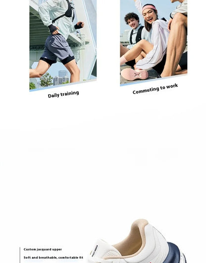 Xtep QINGYUN LITE Running Shoes For Men 2025 Spring Cushioning Wear-Resistant Lightweight Comfortable Sneakers 975219110056