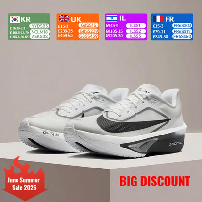 Nike ZOOM FLY 6 Casual Comfort Classic Training Shoes - Αντιολισθητικά, ανθεκτικά παπούτσια τρεξίματος με απορρόφηση κραδασμών FN8454-100
