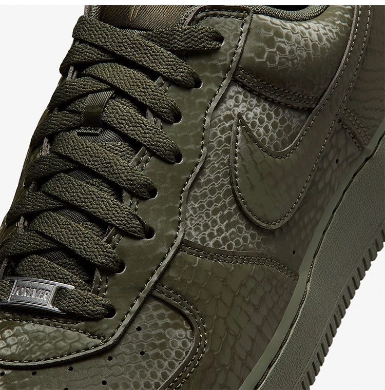 Nike Authentic Autumn Style Men's Snake Skin Pattern Low-Top Wear-Resistant Sneakers IB0018-301