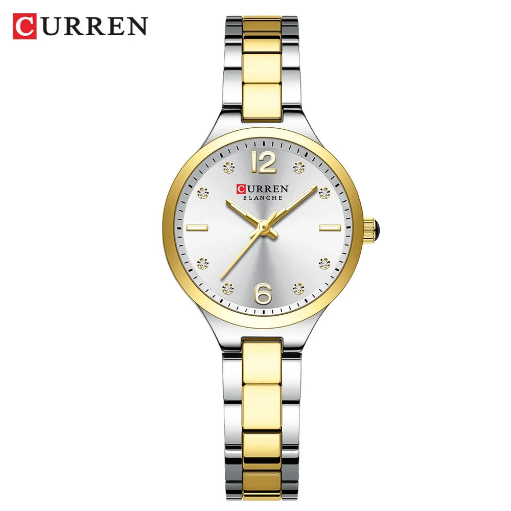 CURREN Luxury Women Bracelet Quartz Watches For Women Magnetic Watch Ladies Sports Dress Wrist Watch Clock Relogio Feminino