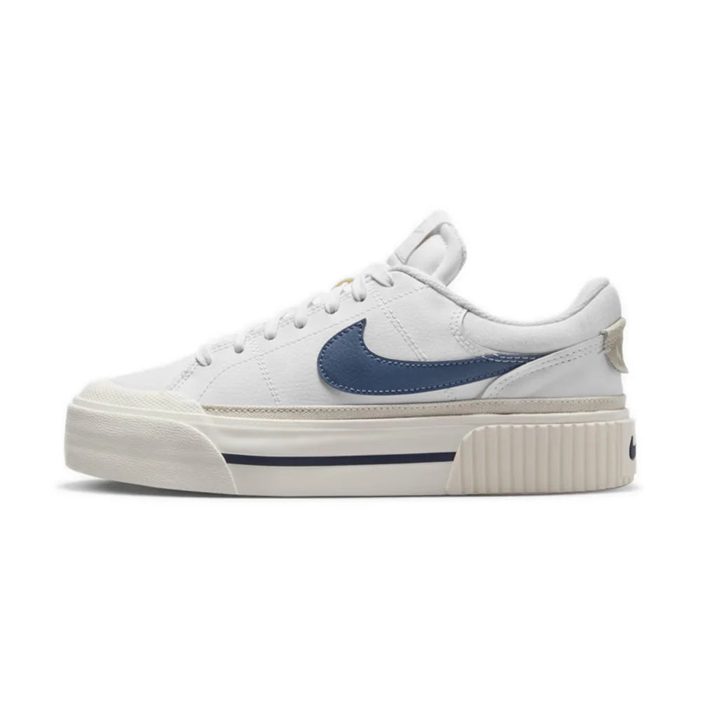 Nike Court Legacy Lift Elevated Sole Design: Slip-Resistant, Comfortable Cushioning, Durable Classic Sneakers DM7590-112