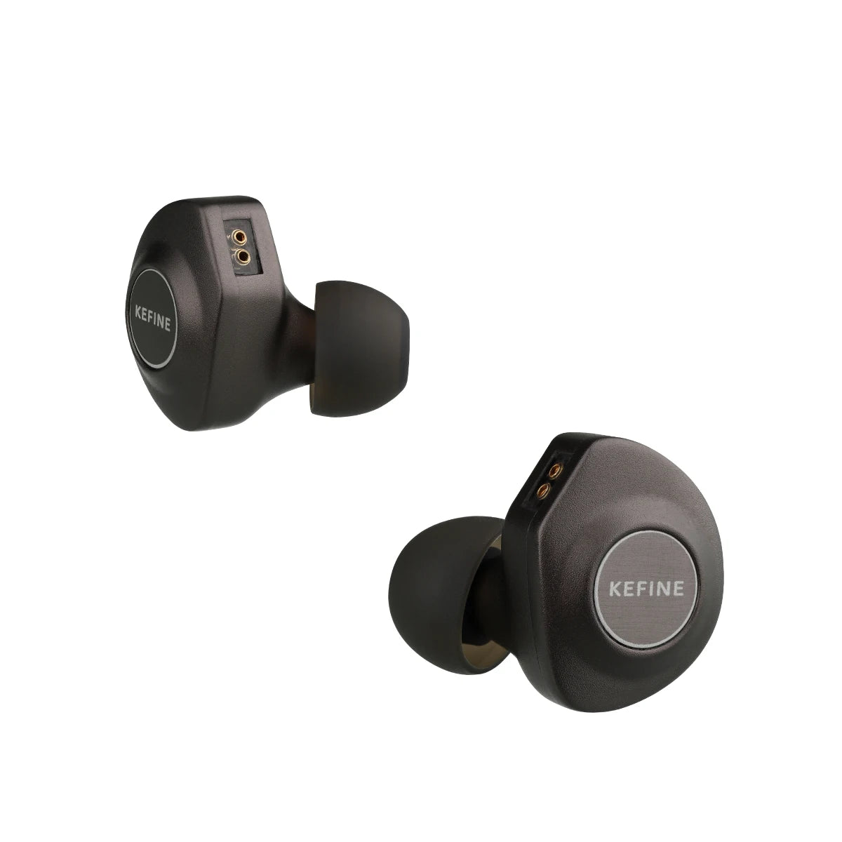 KEFINE Delci HiFi Wired IEM Earphones with 10mm DLC+PU Dynamic Driver, CNC Metal Housing, Detachable 0.78mm 2Pin Cable