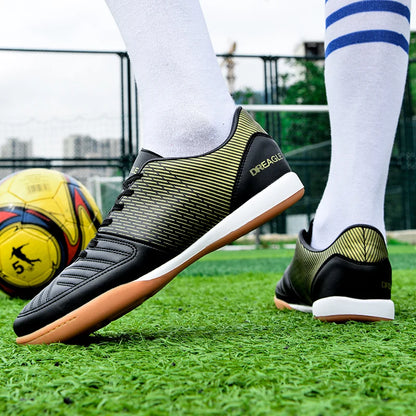 Scarpe da calcio indoor da uomo, scarpe da futsal professionali, scarpe da calcio da uomo antiscivolo, scarpe da calcio originali per campi in dura, Chuteira Society Futebol