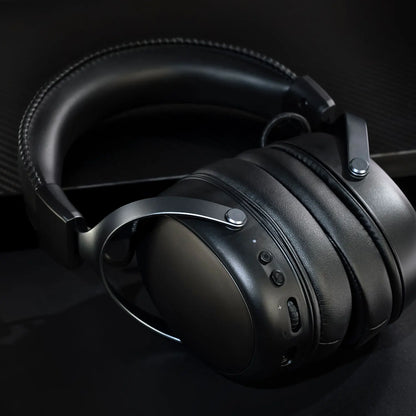 AKKO Verge S9 Gaming Headset with Mic – 53mm Driver, Quad-Mode Wireless Bluetooth 5.3, 7.1 Surround Sound FPS Pro Gaming Headphones