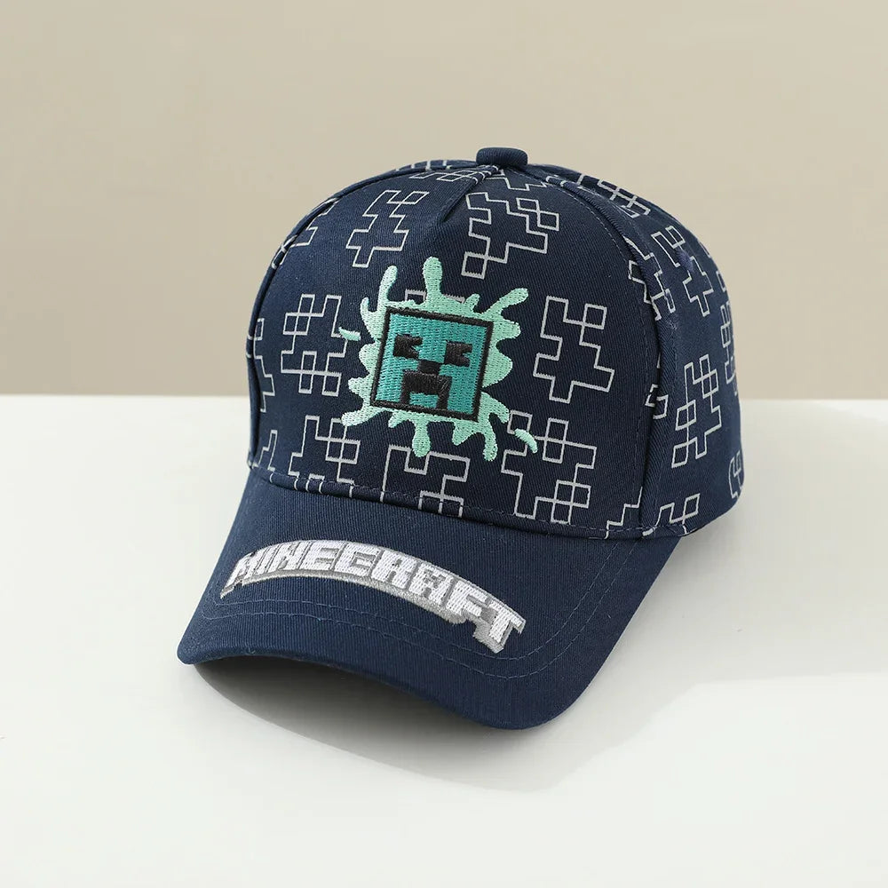 Minecraft My world fashion hot selling cap Korean version of male and female coolie afraid 52-54cm baseball cap spring and autum