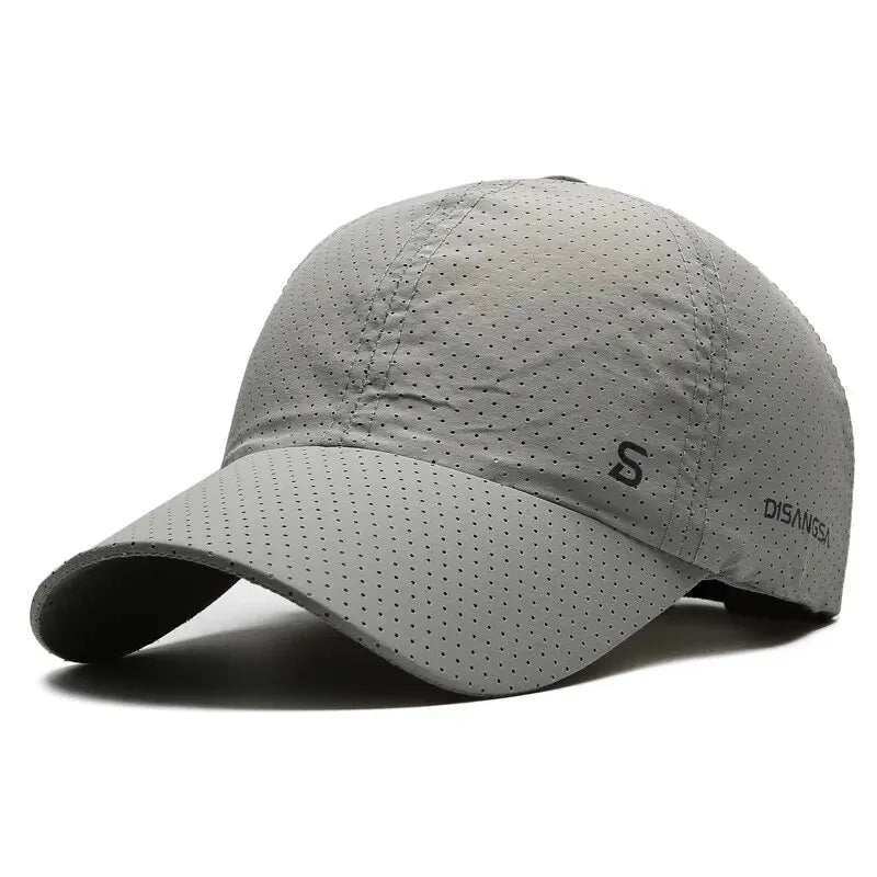 Original design løbehue, tynd, hurtigtørrende, åndbar, med andetunge, til udendørs brug, til mænd, sol, sommer, fiskeri, Avisor baseballkasket