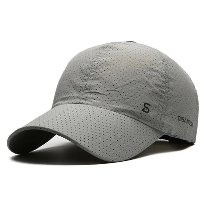 Original design løbehue, tynd, hurtigtørrende, åndbar, med andetunge, til udendørs brug, til mænd, sol, sommer, fiskeri, Avisor baseballkasket