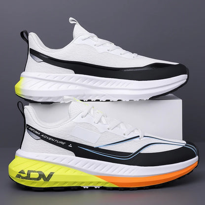 Chaussures de marche pour homme, outdoor, antidérapantes, de bonne qualité, tendance, plates, résistantes à l'usure, respirantes, baskets décontractées, sportives, chaussures de course pour homme