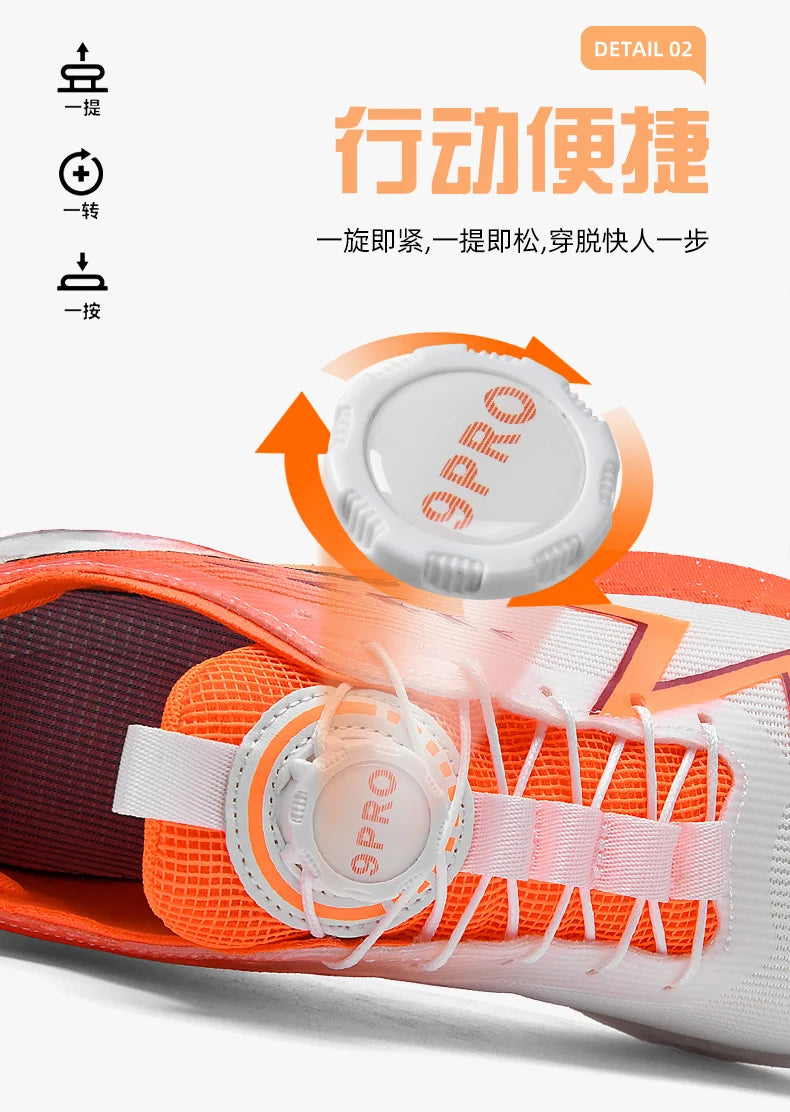 Scarpe da corsa da maratona da uomo con soletta in carbonio, sportive specializzate, traspiranti e leggere; scarpe da ginnastica da donna comode, sportive e antiscivolo