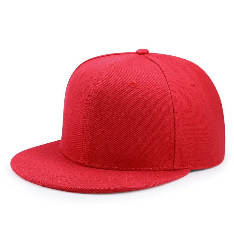 Cappellino da baseball a visiera piatta con logo personalizzato stampato o ricamato, cappellino unisex da esterno, cappellino hip hop "Dad Hat", gorras da uomo, cappellino street snapback
