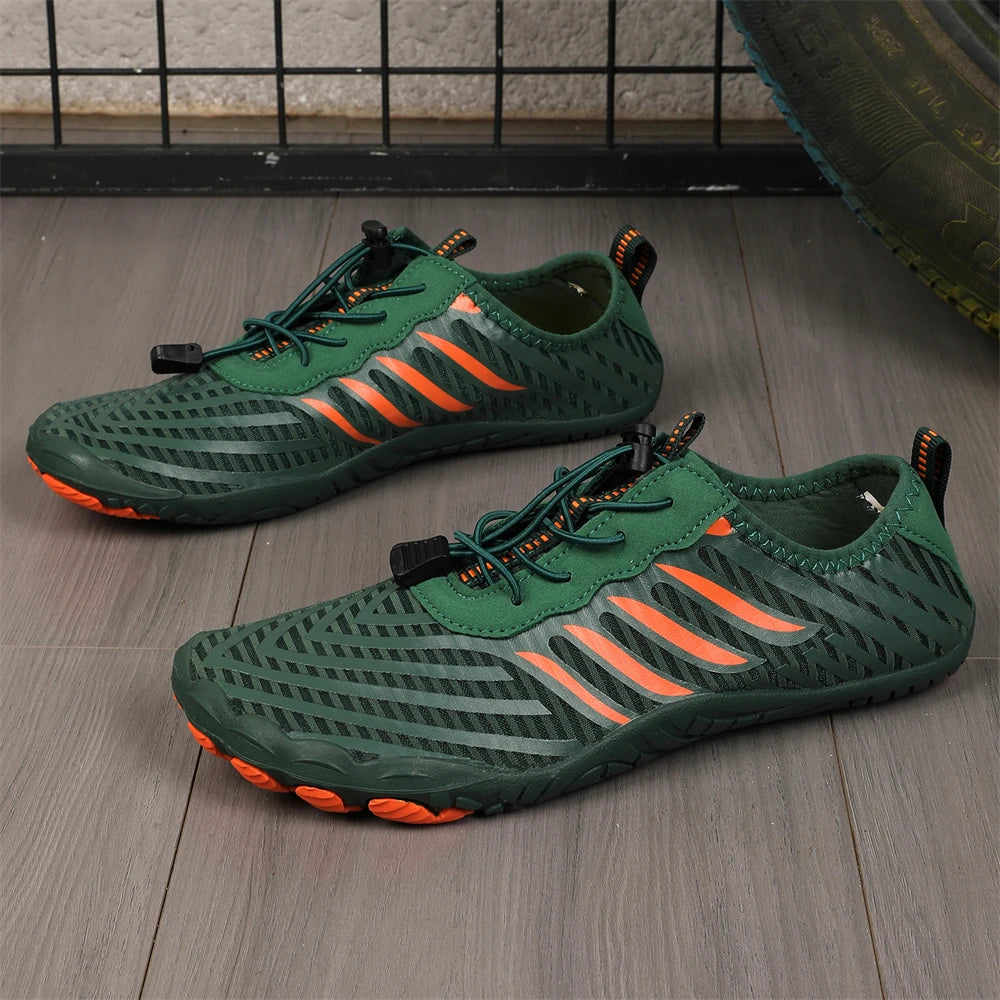 Unisex Quick Dry Water Shoes Men Women Colorful Beach Swimming Surfing Seaside Aqua Shoes Couple Barefoot Upstream Sneakers