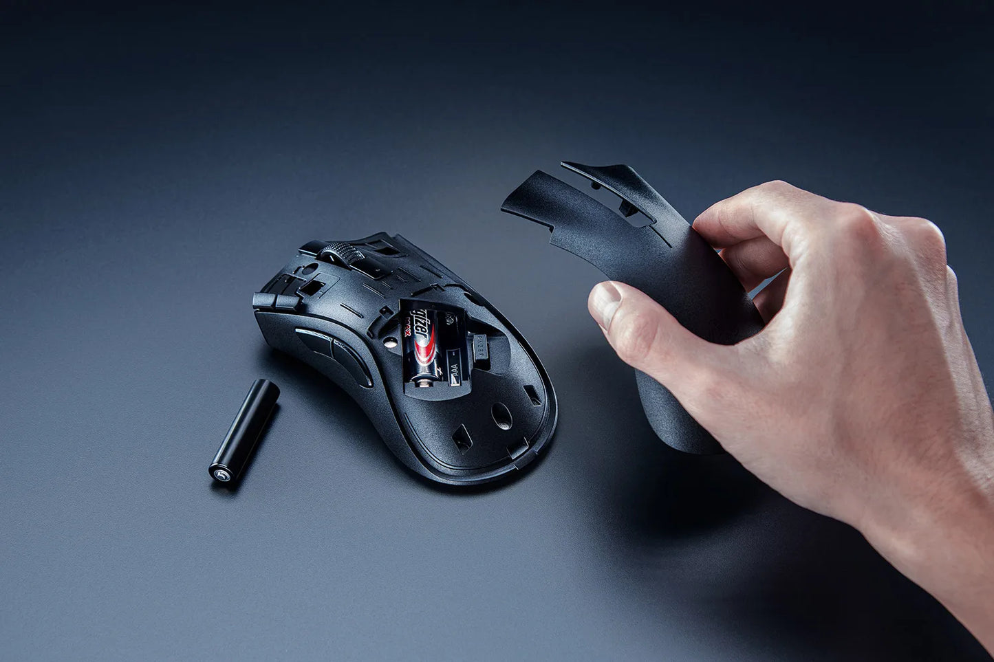 Razer DeathAdder V2 X HyperSpeed Wireless Gaming Mouse with Bluetooth, 5G Optical Sensor, 7 Programmable Buttons, Ergonomic Gaming Mouse