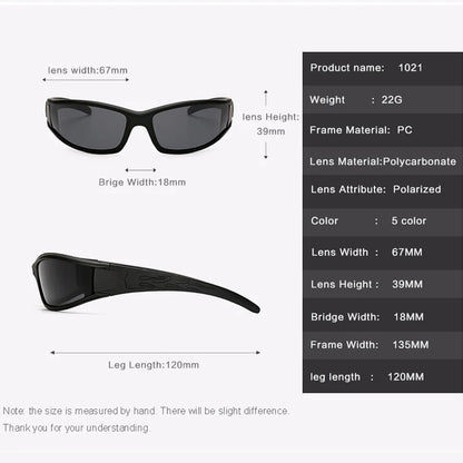 Fashion Polarization Sunglasses Night Vision Glasses Men Women Outdoor Sports Fishing Driving Sun Glasses UV400 Goggles