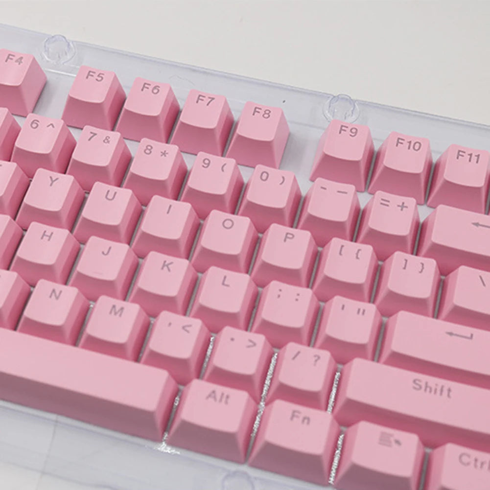 104PCS Backlit Mechanical Keyboard Keycaps Set for Cherry MX, ABS Replacement Mechanical Keyboard Keycaps, Universal 104-Key Backlit Keycaps for Gaming & Desktop Keyboards