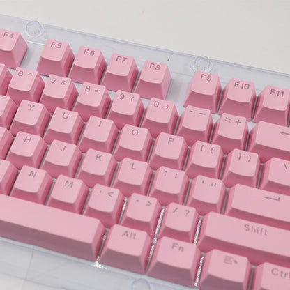 104PCS Backlit Mechanical Keyboard Keycaps Set for Cherry MX, ABS Replacement Mechanical Keyboard Keycaps, Universal 104-Key Backlit Keycaps for Gaming & Desktop Keyboards