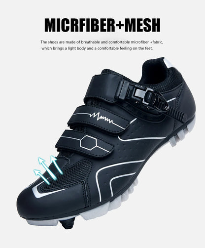 Men Road Bike Cycling Shoes Women Cycling Sports Shoes Compatible With SPD&Look Delta Cleats Outdoor Mountain Bike Cycling Shoes