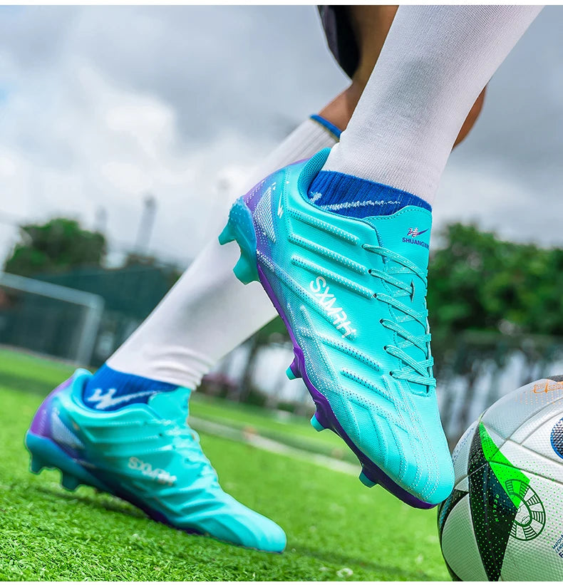 Buty piłkarskie Double Star Adult Youth AG – antypoślizgowe, wytrzymałe buty do piłki nożnej na sztuczną i naturalną trawę, przeznaczone do treningów i meczów, dla mężczyzn i kobiet