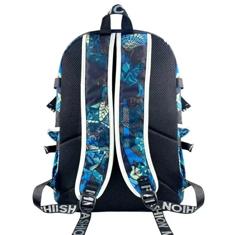 Zaino scolastico Fortnite con stampa gaming per ragazzi e ragazze, grande capacità, impermeabile, leggero e resistente, regalo di compleanno