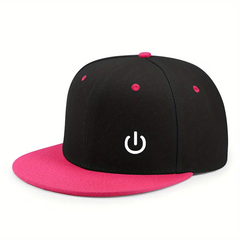 Fashionable And Trendy Outdoor Daily Personalized Casual Versatile Flat Brimmed Baseball Cap Men And Women For Travel Hip-Hop