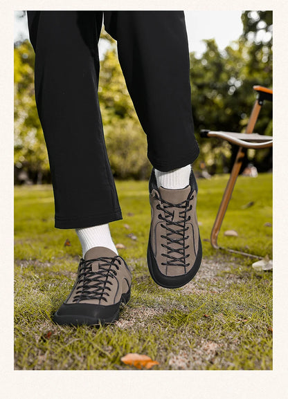 2026 New Men's Wide Width Shoes Minimalist Barefoot Sneakers Hiking Zero Drop Running Shoes Outdoor Wide Toe Non-Slip Sneakers