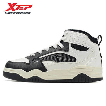 Sapatilhas Xtep Cutton para homem, estilo urbano, com amortecimento, macias, resistentes, envolvente, com rebote, para lazer e atividades ao ar livre, 875319370003