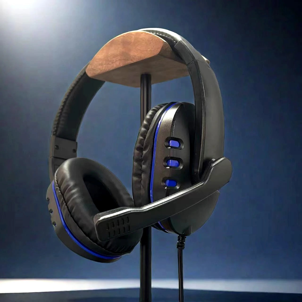 7260 Wired Headphones with Microphone – Gaming & Work Headset for PS4 PS5 Xbox One, Study & Meetings 3.5mm Jack Earphones