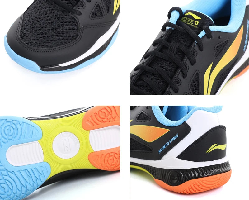 Li-Ning Unisex HALBERD STRIKE Παπούτσια μπάντμιντον Αναπνεύσιμα Άνετα LiNing Ανδρικά Γυναικεία Παπούτσια Προπόνησης AYTV021