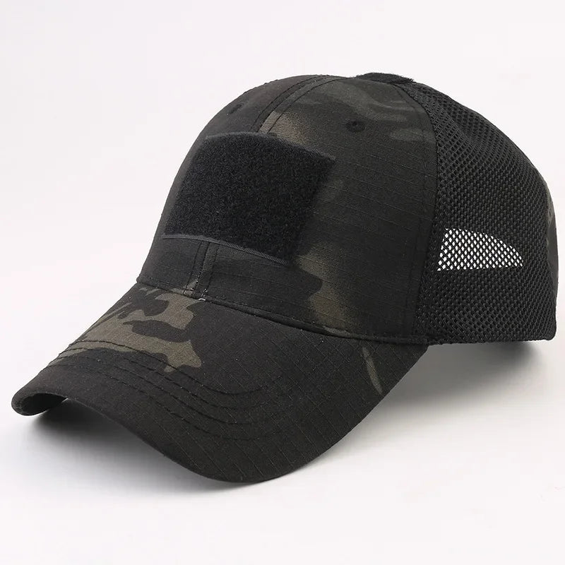 Cappellino unisex sportivo da esterno con protezione solare ad asciugatura rapida - Cappellino casual da uomo - Cappellino unisex da donna - Cappellino mimetico da caccia e pesca - Cappellino da baseball in stile militare