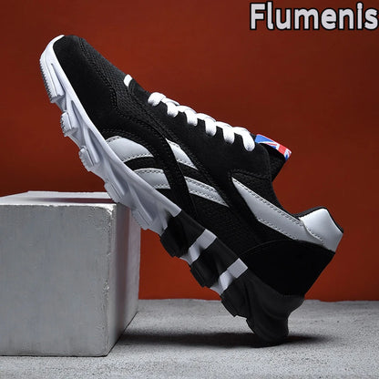 2026 new men's and women's running shoes breathable casual sneakers anti-slip vibration comfortable walking shoes 38-46