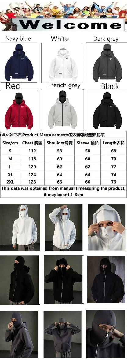 Produit gaming premium Fraquane, Reebok logo men's new double hood design sweatshirt, gothic style, Harajuku style, nouvelle génération