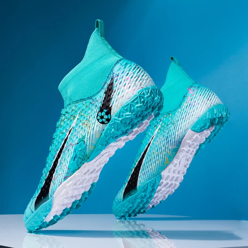 Męskie buty piłkarskie, dziecięce buty piłkarskie, damskie profesjonalne buty piłkarskie, antypoślizgowe buty TF/FG, sportowe buty piłkarskie do użytku na świeżym powietrzu