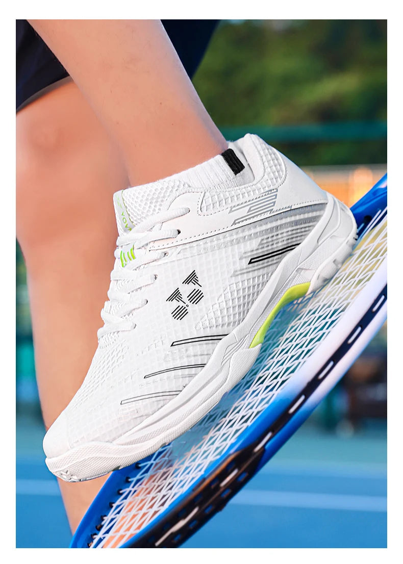 Professional Badminton Shoes Sneakers Mens Breathable Anti-slip Tennis Sport Shoes for Men Women Training Sneakers