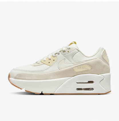Nike Original Air Max 90 LV8 Damen-Sneaker mit niedrigem Schaft und Plateau-Sohle FD4328-100
