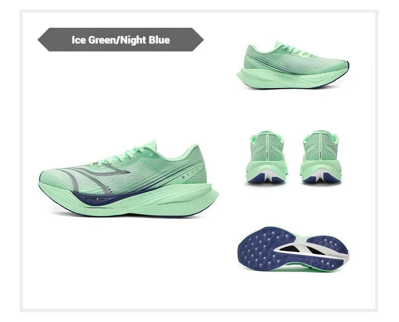 361 Degrees Furious ET Men's Running Shoes Carbon Plate Racing Marathon Rebound Breathable Cushioning Male Sneakers 672512216F