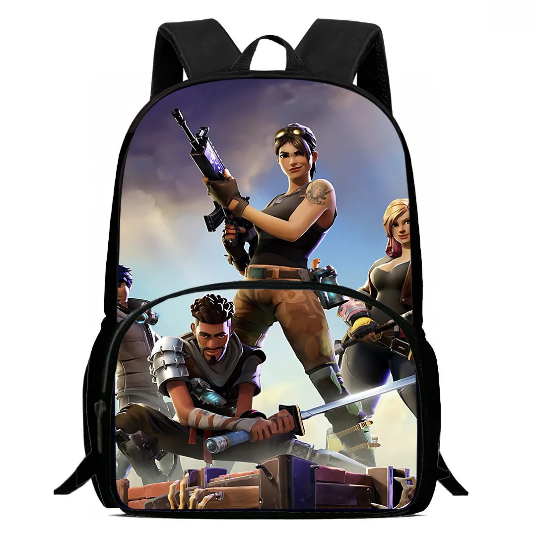 Klasični FortniteS dječji ruksaci za dječake i djevojčice, rođendanski poklon za učenike, školske torbe za djecu, velikog kapaciteta, izdržljiv ruksak za kampiranje