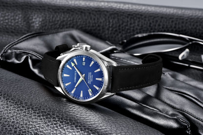 CORGEUT NH35/MIYOTA 8215 watches man Cattle Belt Automatic Mechanical Sapphire Glass Watches Fashion Casual Sports watches