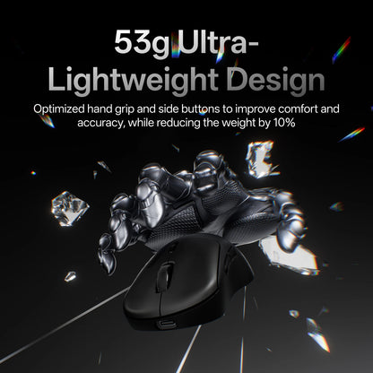 Rapoo VT3Pro GEN-1 Wireless Gaming Mouse 26,000 DPI, 8KHz Polling Rate, 59g Lightweight, 9 Programmable Buttons, PAW3398 Optical Sensor