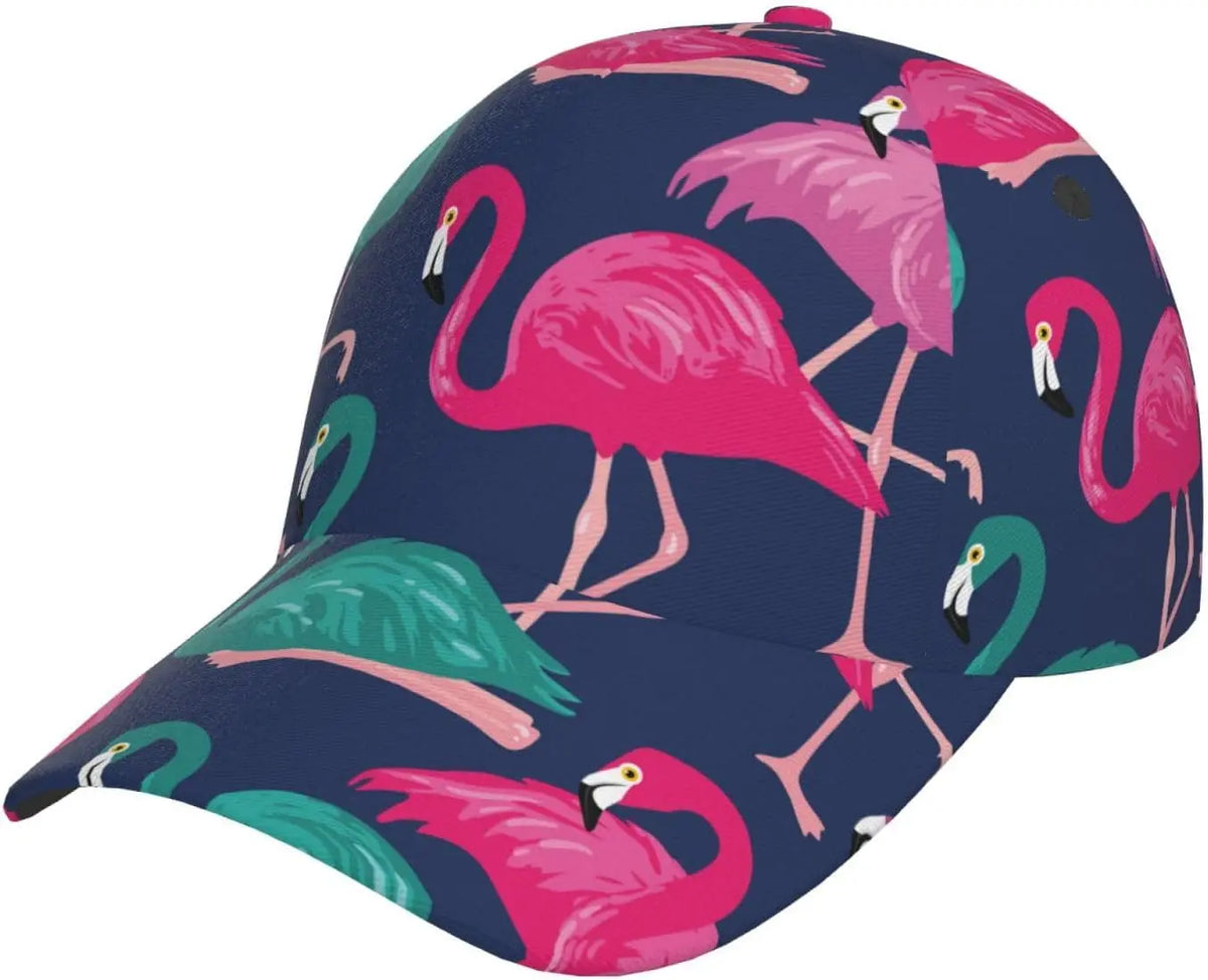 Casquette de baseball imprimée « Building Block » ludique pour femmes et hommes, casquette ajustable à fermeture à pression, casquette de baseball tendance à paillettes