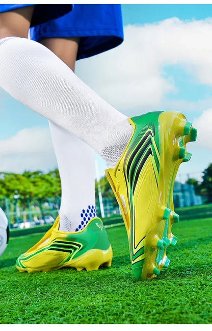 Nouvelles chaussures de football pour hommes, baskets de futsal, crampons antidérapants de haute qualité pour intérieur, chaussures de football à crampons très vendues, chaussures de match pour terrain gazon, chaussures